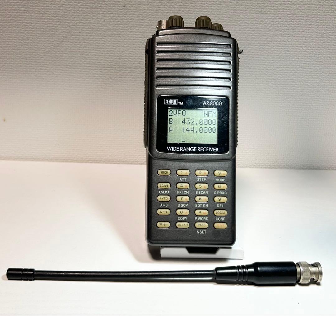 AOR マルチバンドレシーバー AR8000 動作品