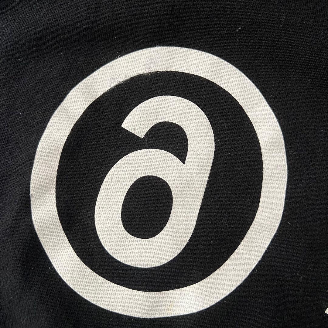 MM6 メゾンマルジェラ スウェット トレーナー ブラック 川口春奈さん着用