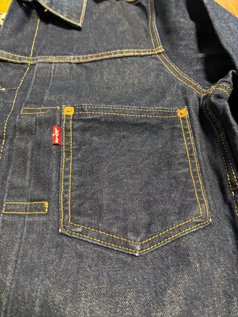 新品　Levi's 1st TYPE1 トラッカー　Gジャン 大戦　ビッグE M