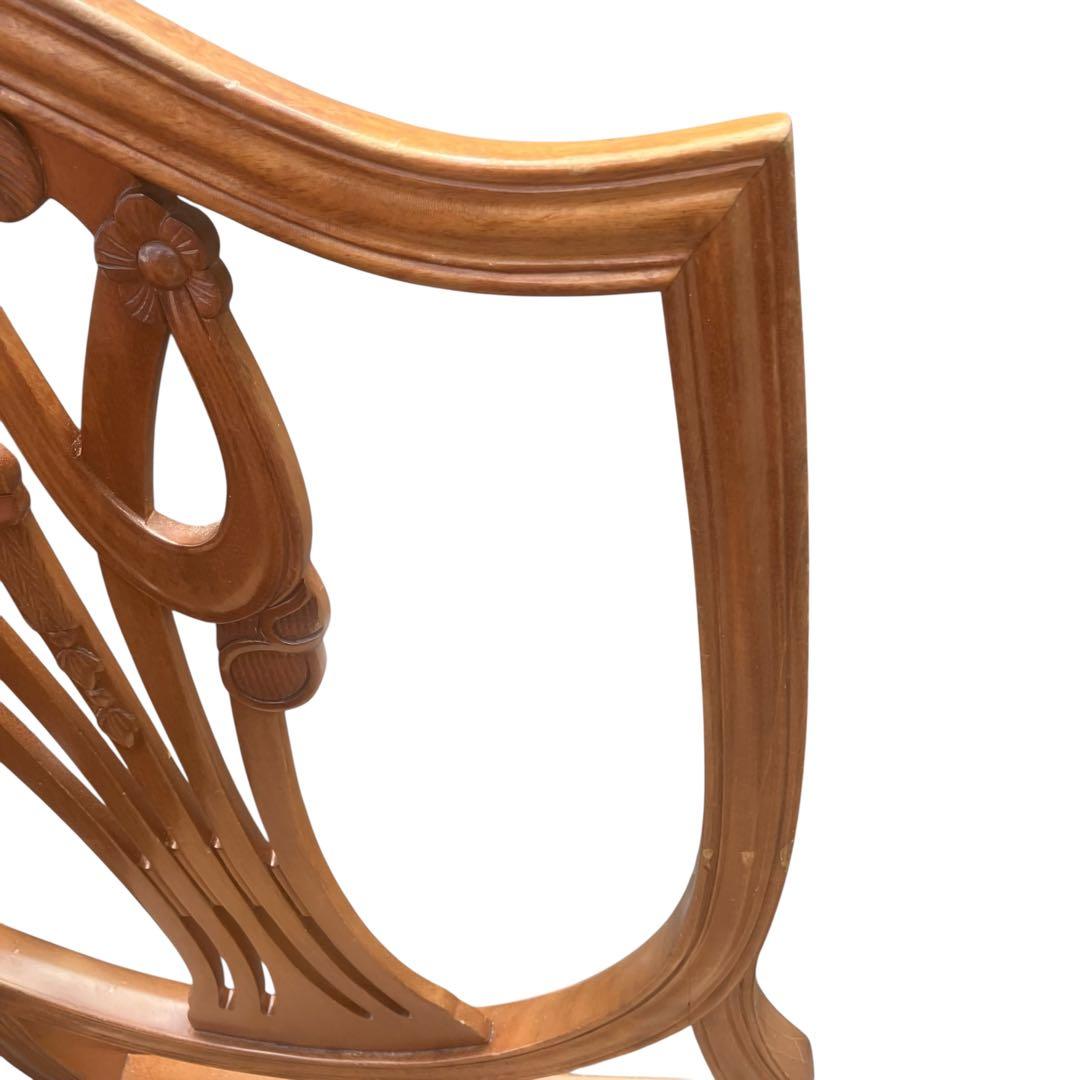 英国クラシック シールドバックチェア　マホガニー ダイニングチェア ヴィンテージ