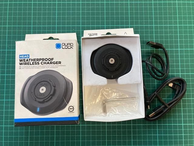 Quad Lock ワイヤレス防水充電ヘッド