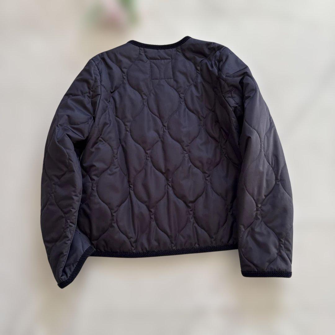 極美品✨マッキントッシュフィロソフィー　キルティング　ショート　M ネイビー