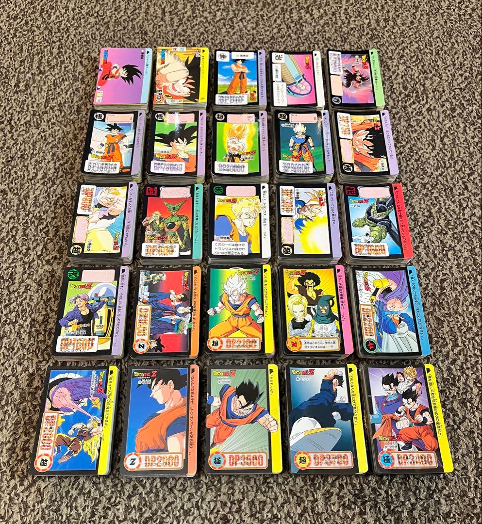 ドラゴンボールカードダス 本弾1弾〜25弾ノーマルコンプリートセット【当時の物】