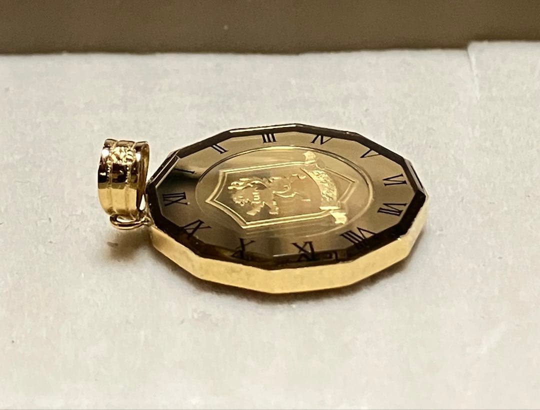 【終了します】ペンダント トップ 純金K24 18k アクセサリーセット