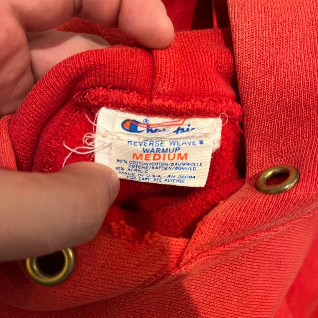 大幅値引❗️80s Champion Reverse Weave レッド