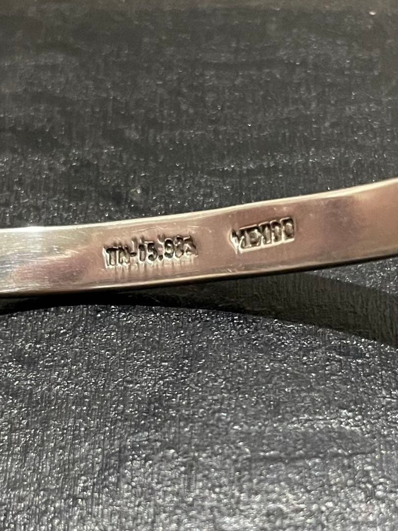 ヴィンテージ シルバーバングル　ブレスレット