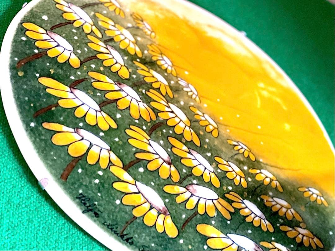 ヘルヤリウッコ 陶板「早朝」ヘルヤ　リウッコ　アラビア　ARABIA 壁掛け