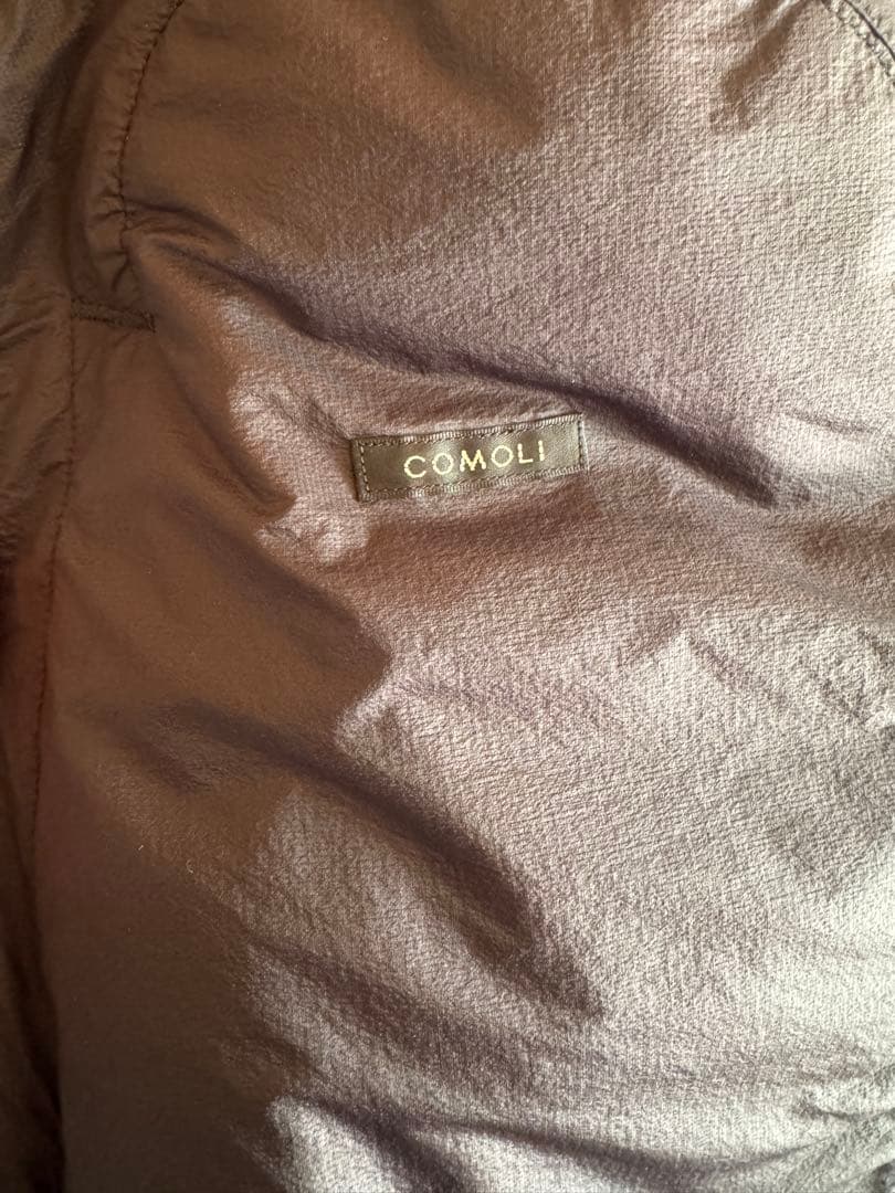 COMOLI ダウンベスト size3 23AW