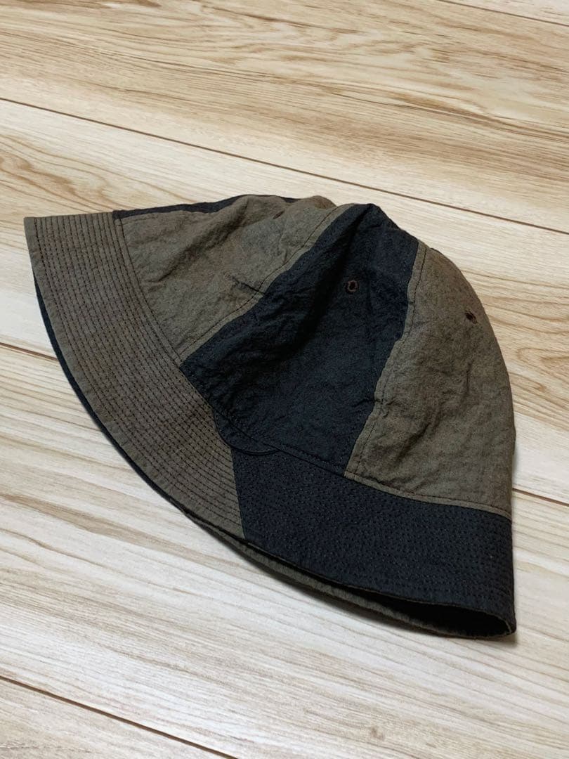 美品 24AW NOROLL ノーロール DETOURS HAT 2TONE