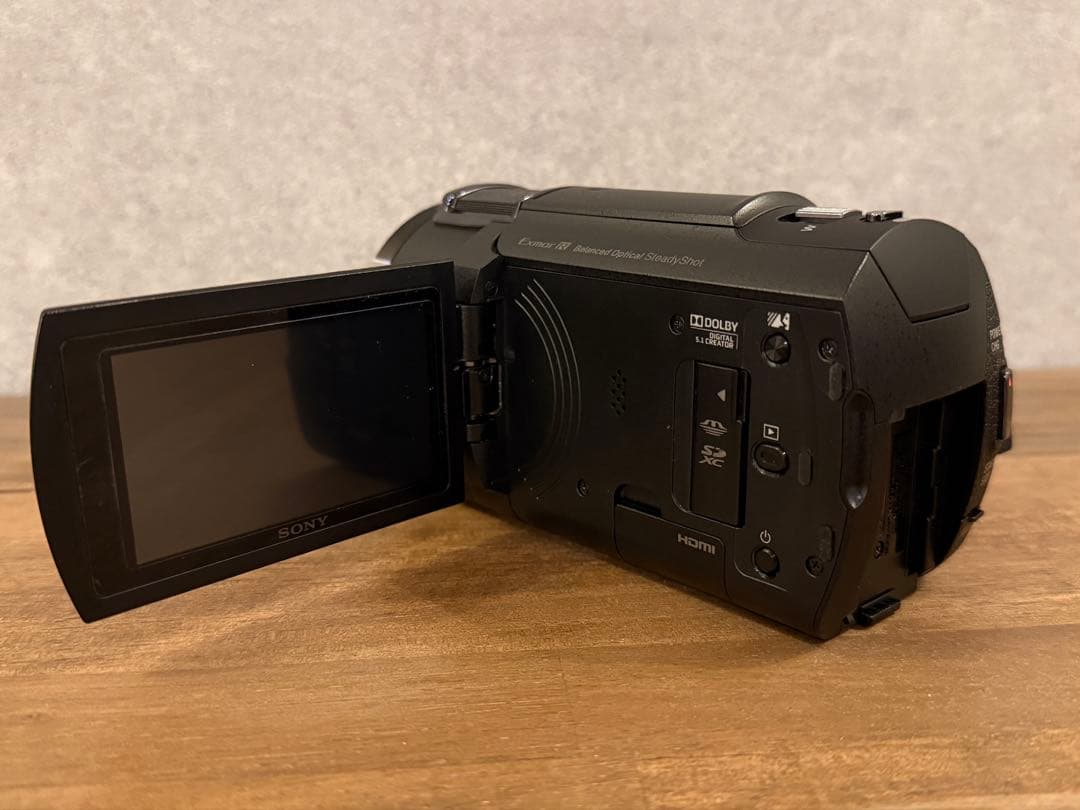 SONY FDR-AX40 ソニー4Kハンディカム　バッテリー2個付