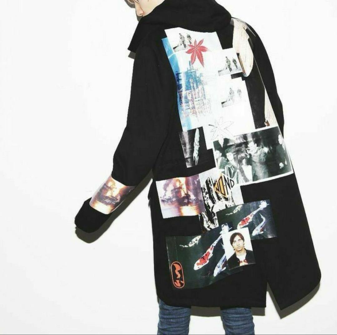 2015ss RAF SIMONSバックプリントモッズコート アーカイブ