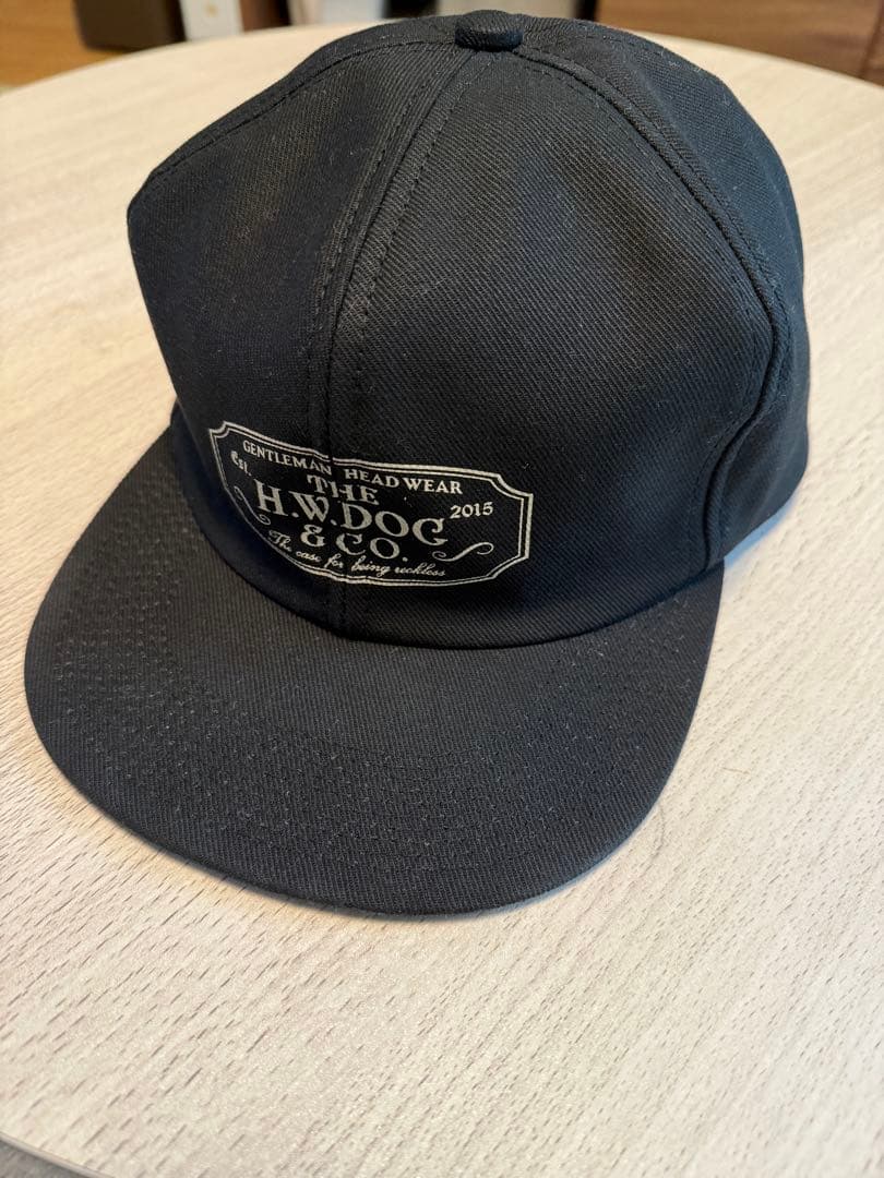 H.W.DOG & CO. ブラックキャップ着用一回のみ