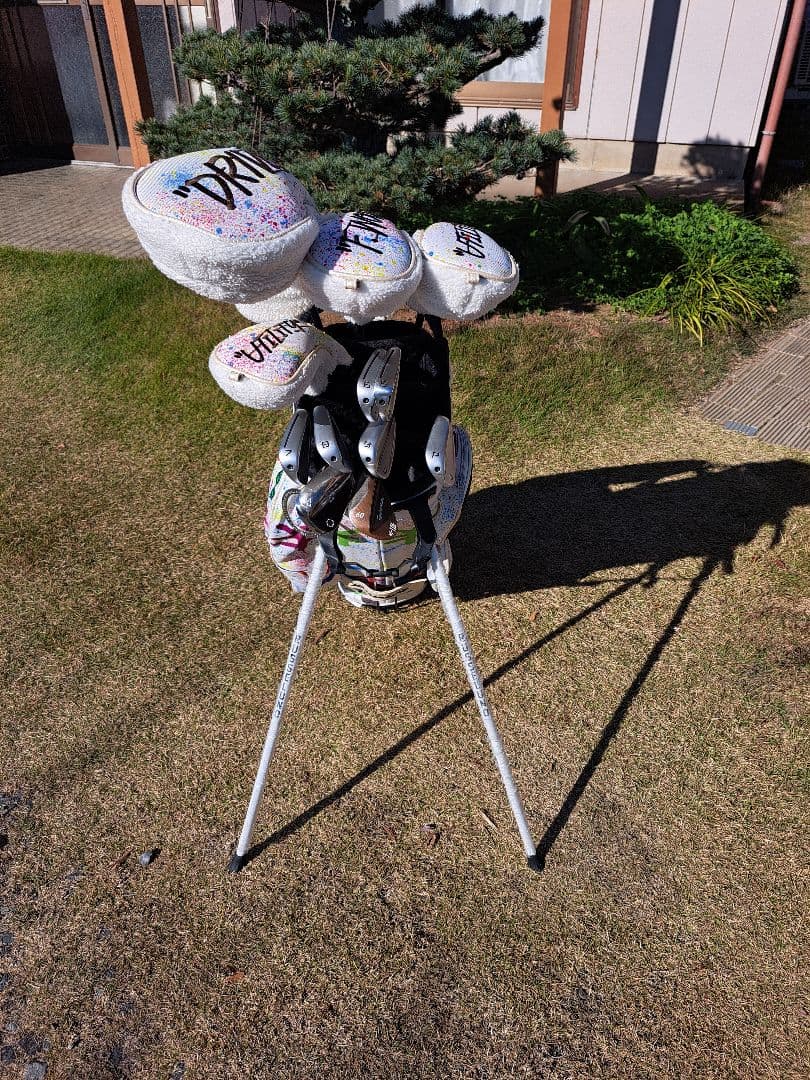 R*様 Russelluna キャディバッグ ヘッドカバーセット