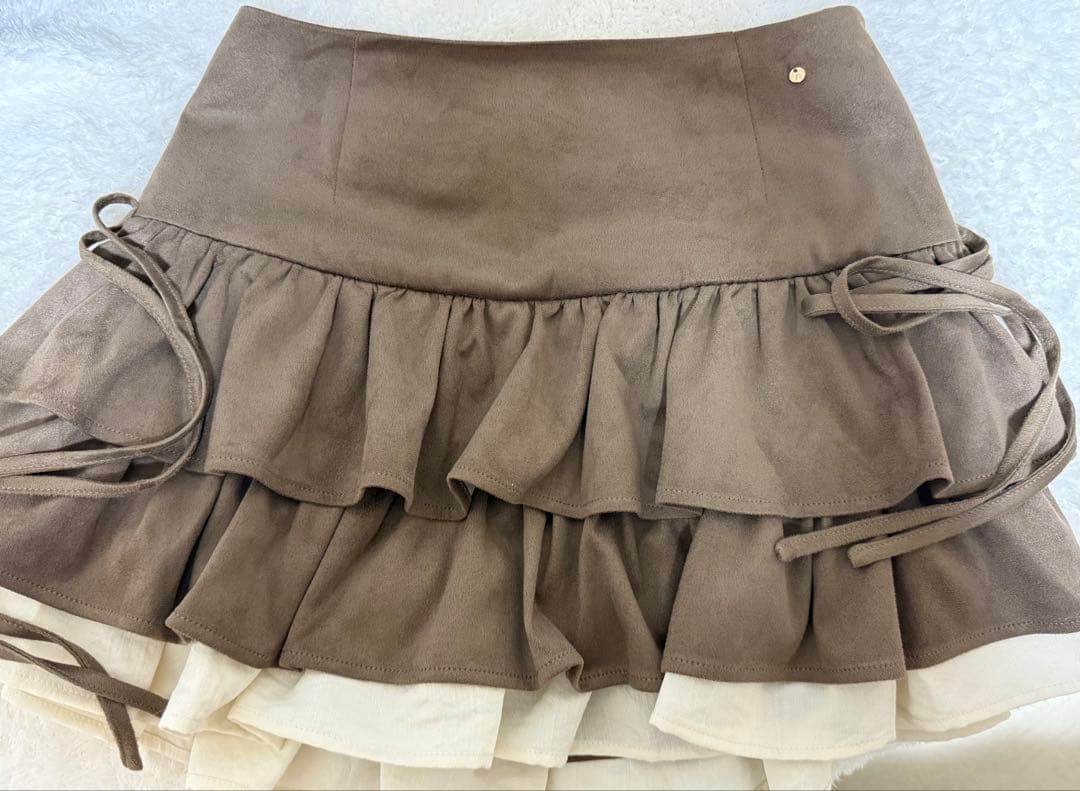 スカート andmary Mel gather skirt