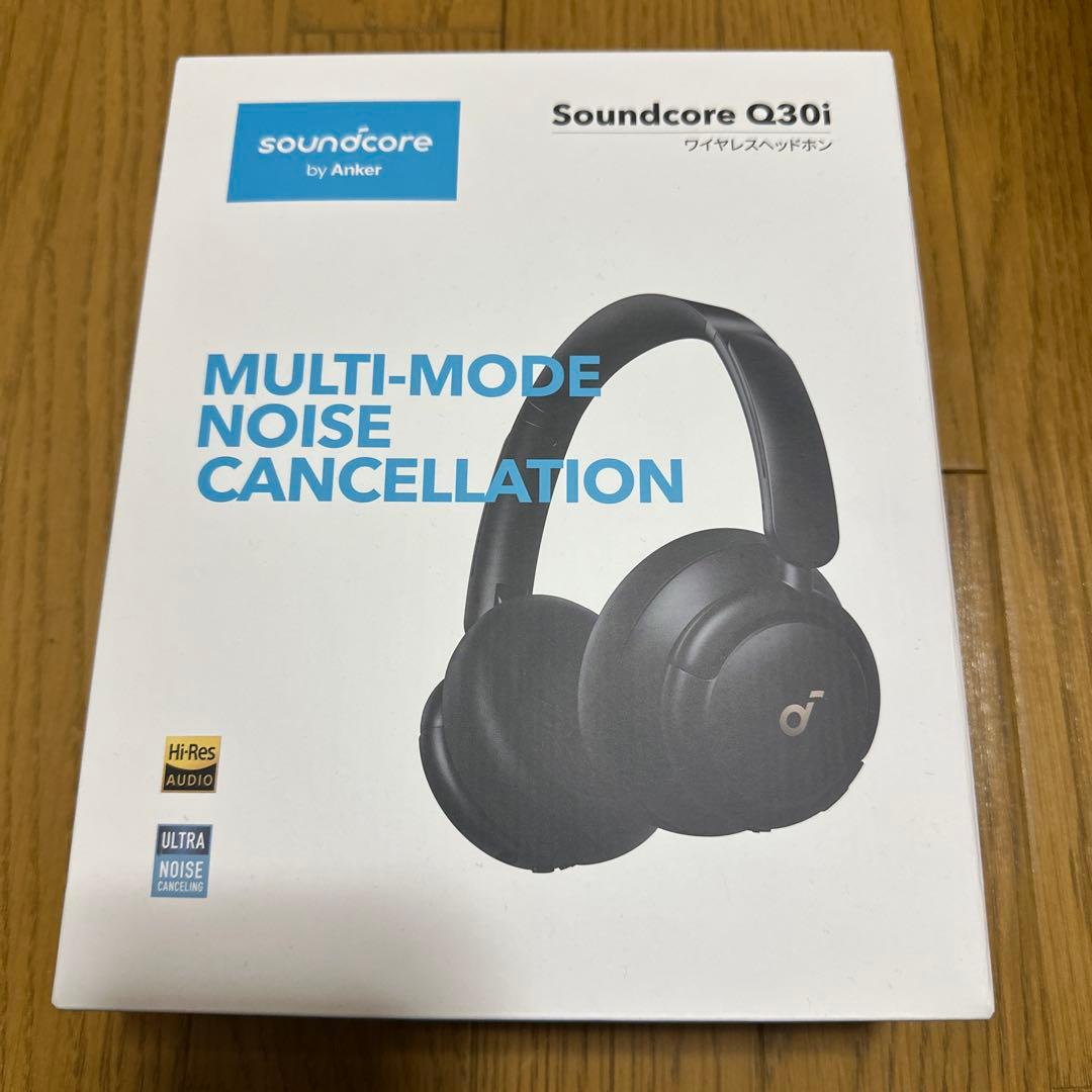 早い者勝ち【新品】Soundcore Q30i ワイヤレスヘッドホン　ブラック