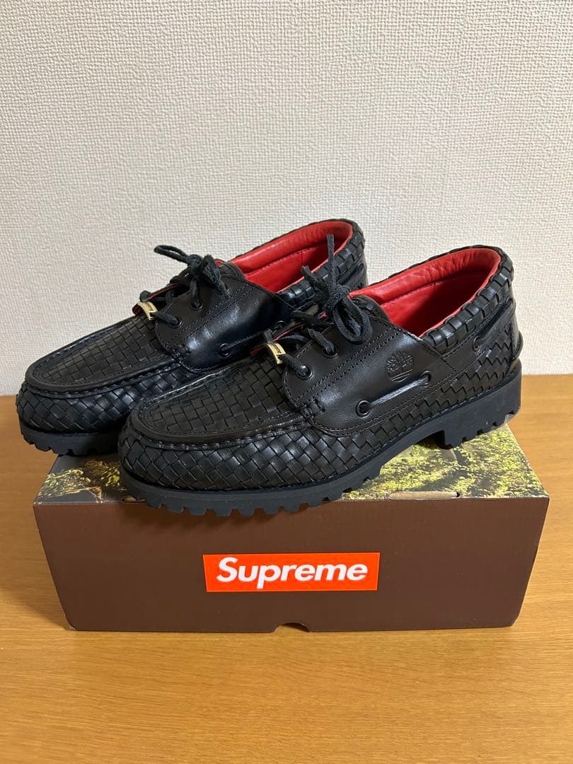 靴 Supreme Timberland 3 Eye Lug Shoe 27cm