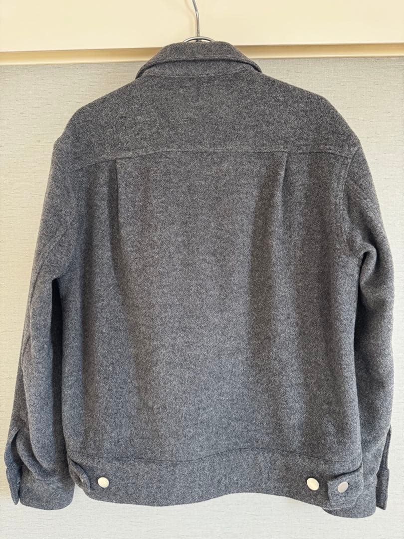 Jeanik【ジーニック】ウールカシミヤトラッカージャケット 2ndタイプ XS