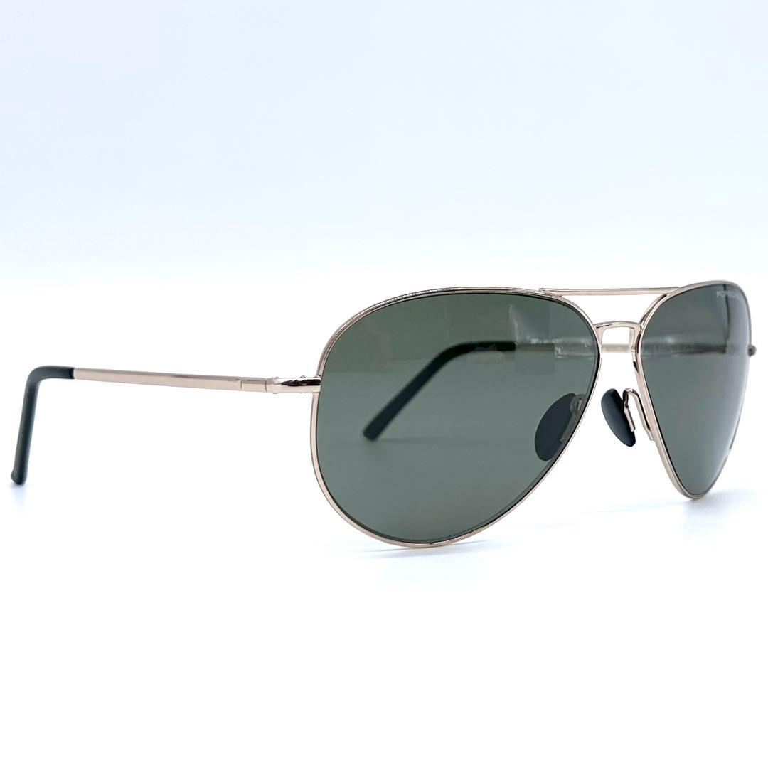 極美品✨ポルシェデザイン サングラス アビエーター ティアドロップ P8508
