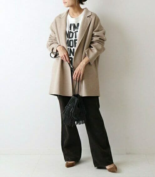 未使用品　フレームワーク　ウール　ショートコート