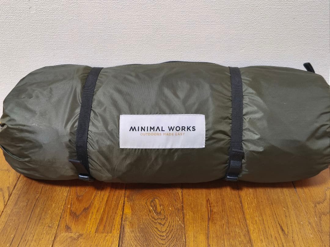 【美品】ミニマルワークス ジャックシェルターミニ サイドポールセット オリーブ