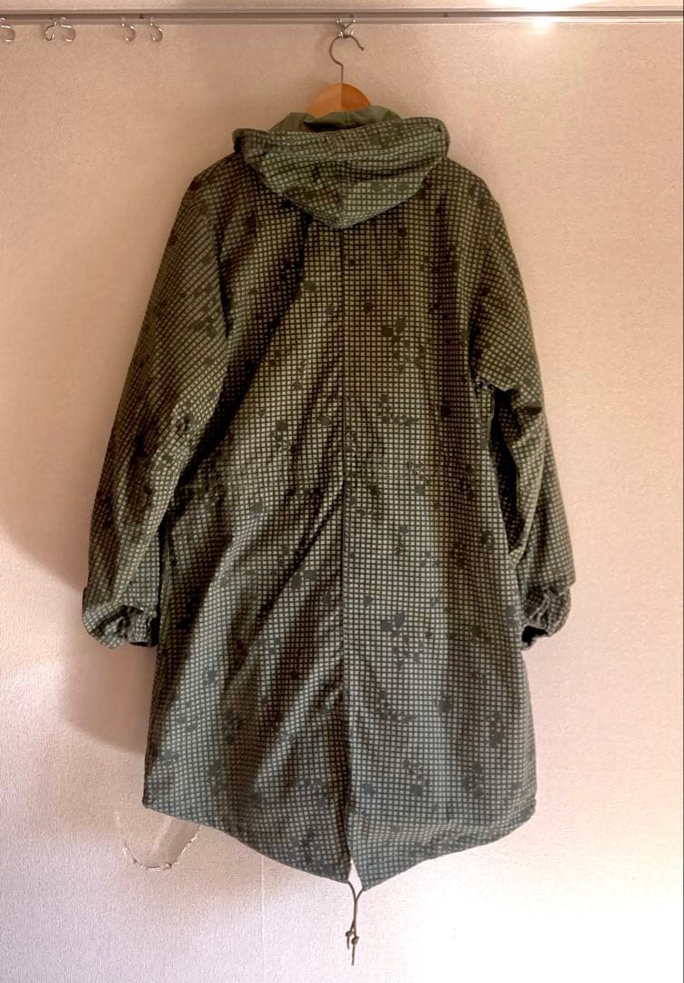 はやとわかやま　米軍実物　ナイトデザート　カモ　パーカー