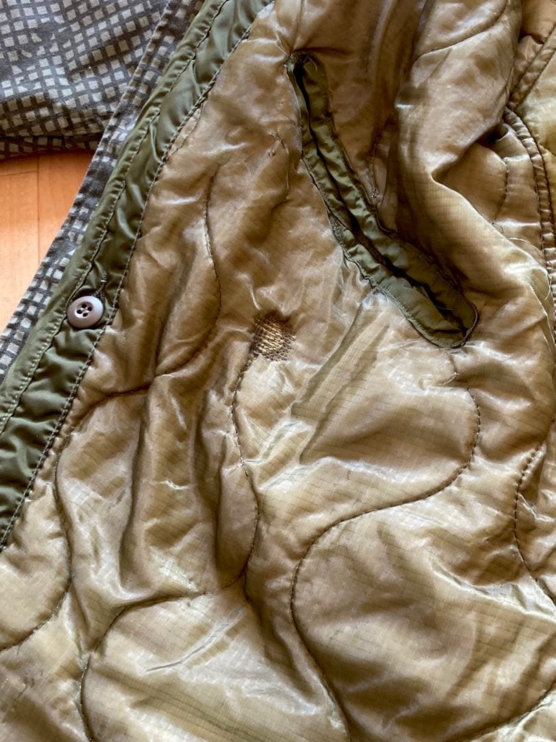 はやとわかやま　米軍実物　ナイトデザート　カモ　パーカー