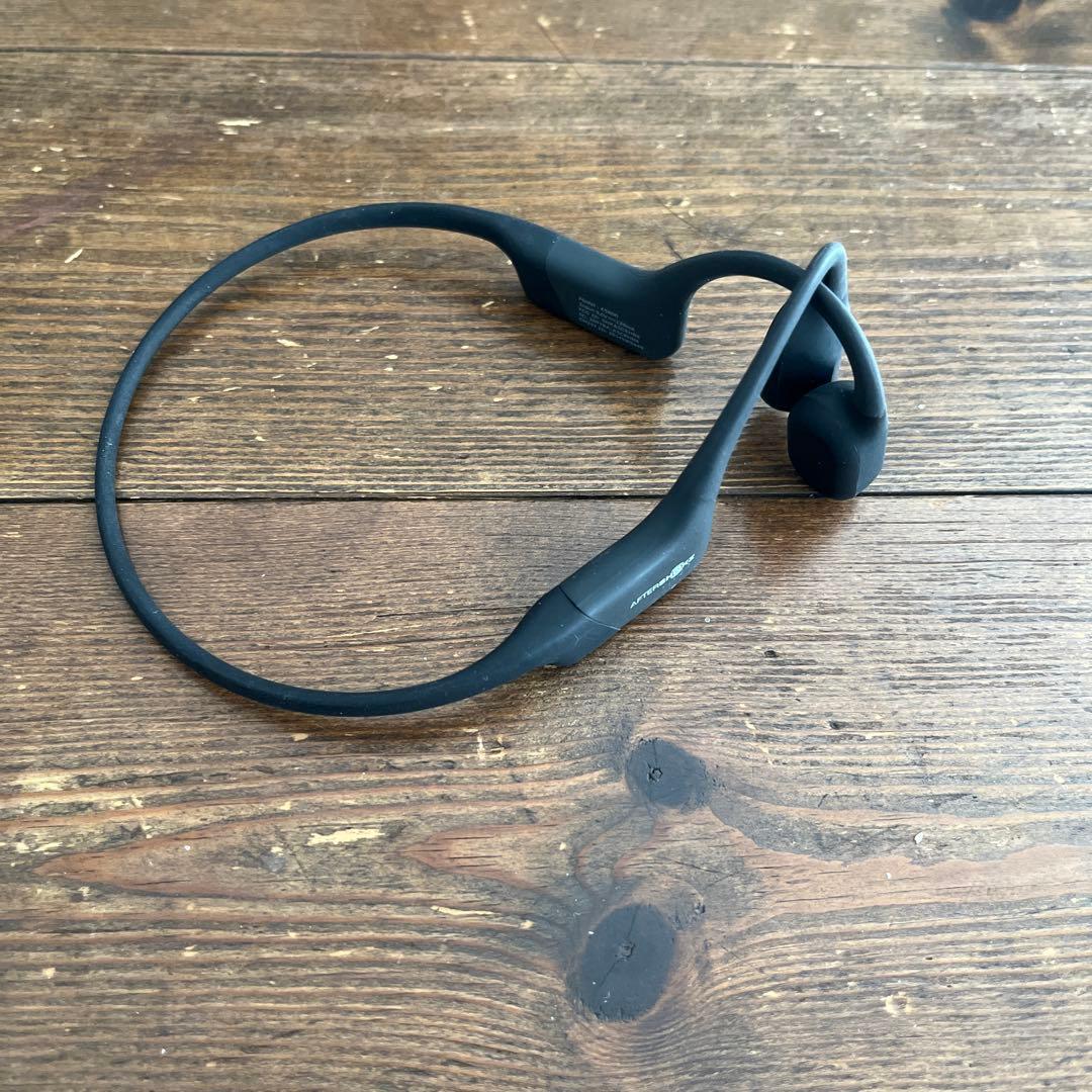 Shockz AEROPEX Cosmic Black AS800骨伝導イヤホン