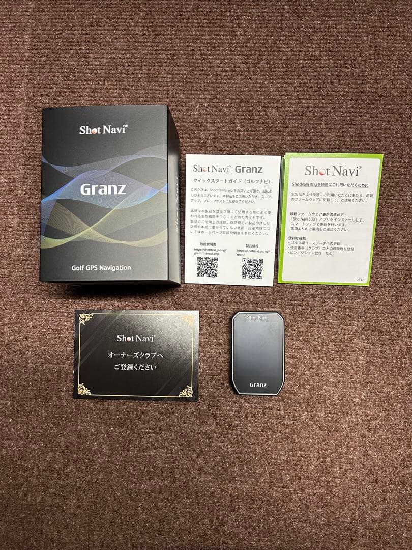 Shot Navi Granz ゴルフ GPSナビ