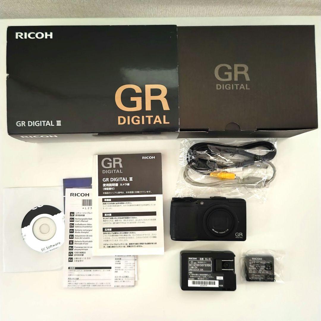 RICOH GR DIGITAL Ⅲ リコー　デジカメ