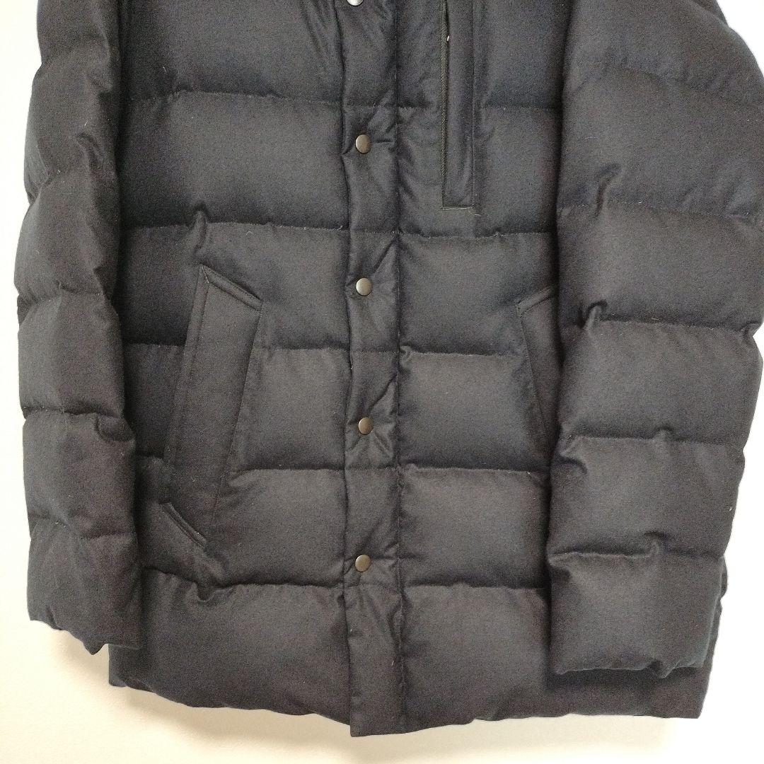 ひろけい10　Super120'sウールフランネル ダウンコート