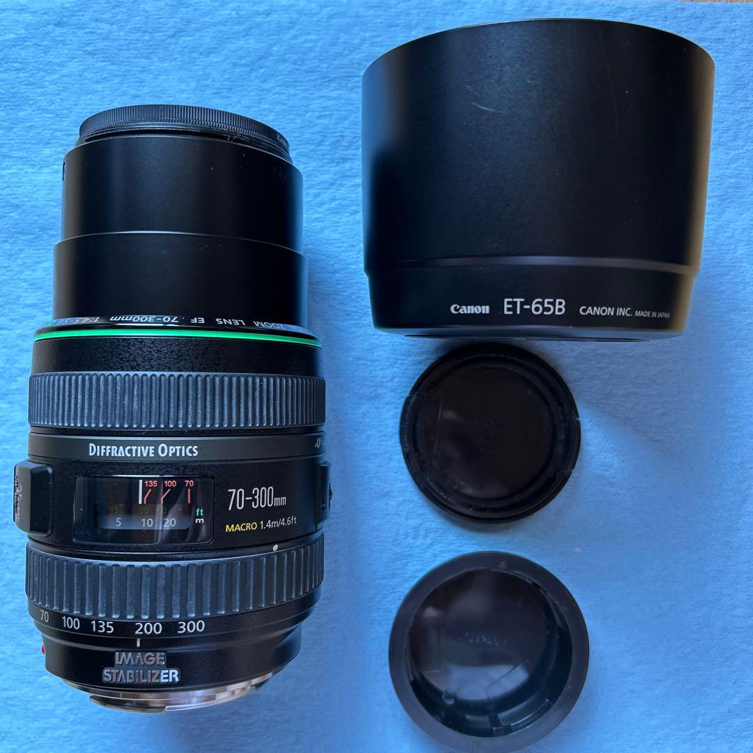 【美品】Canon 70-300mm f/4-5.6 IS USM ズームレンズ