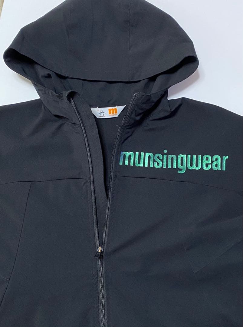munsingwear フード付きジャケット レディース ブラック