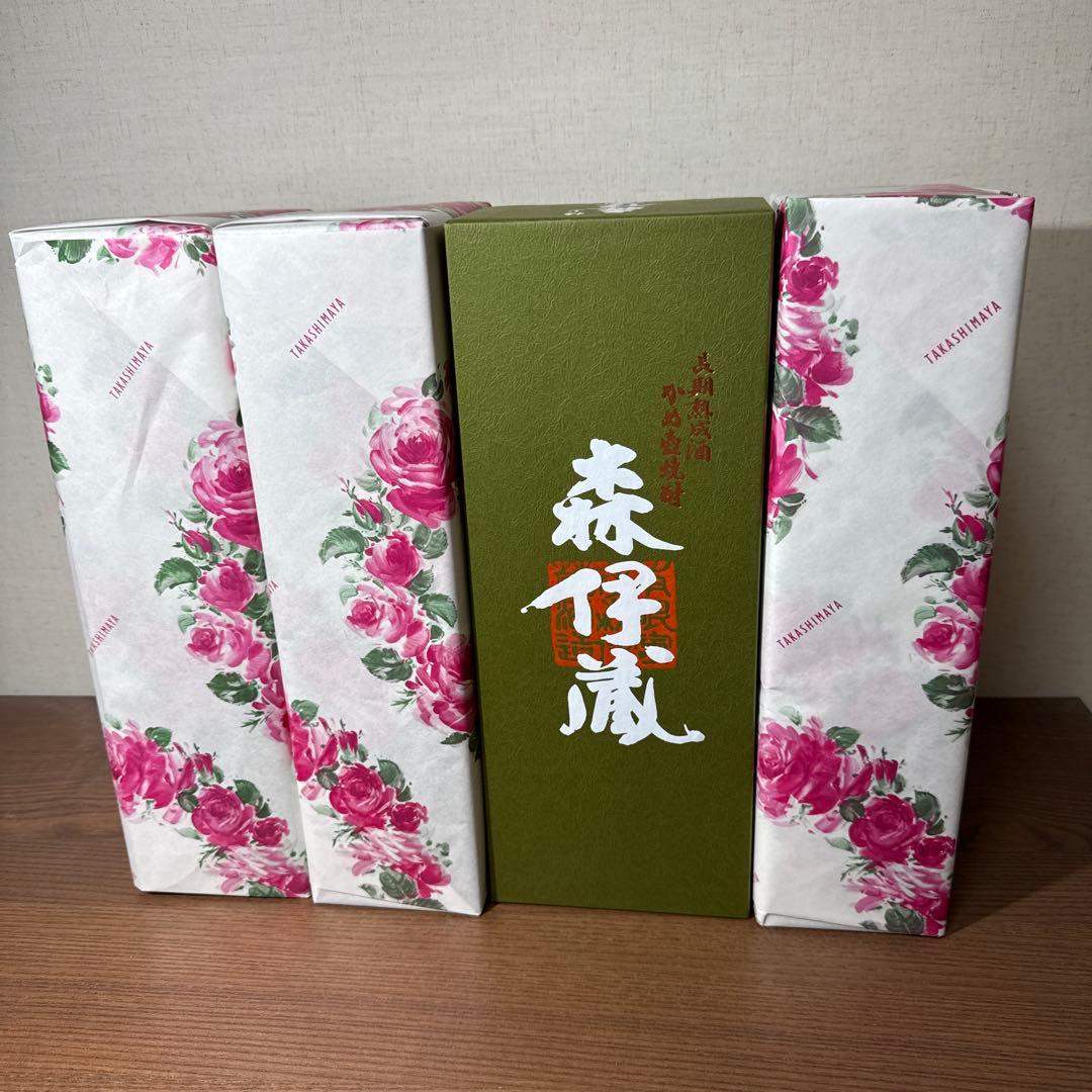 森伊蔵 極上の一滴 720ml 4本セット　箱付き