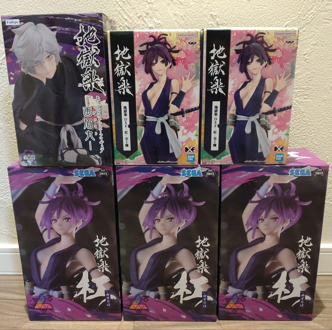 未開封フィギュア　地獄楽　画眉丸ぬーどる　杠luminasta　杠DXF