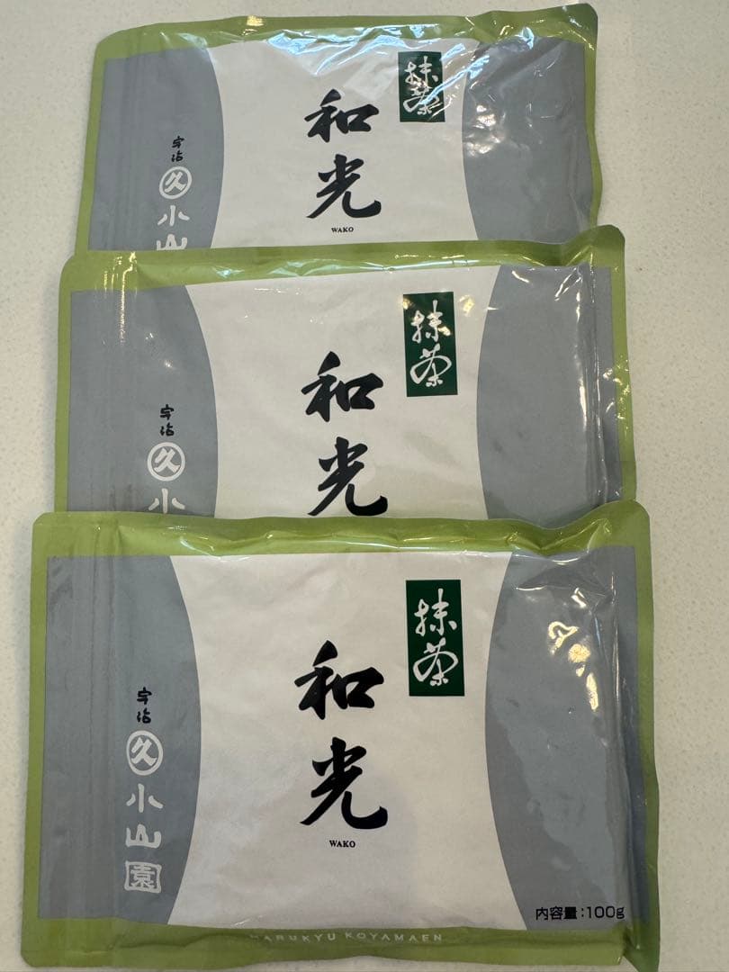 丸久小山園 和光 抹茶 100g3袋