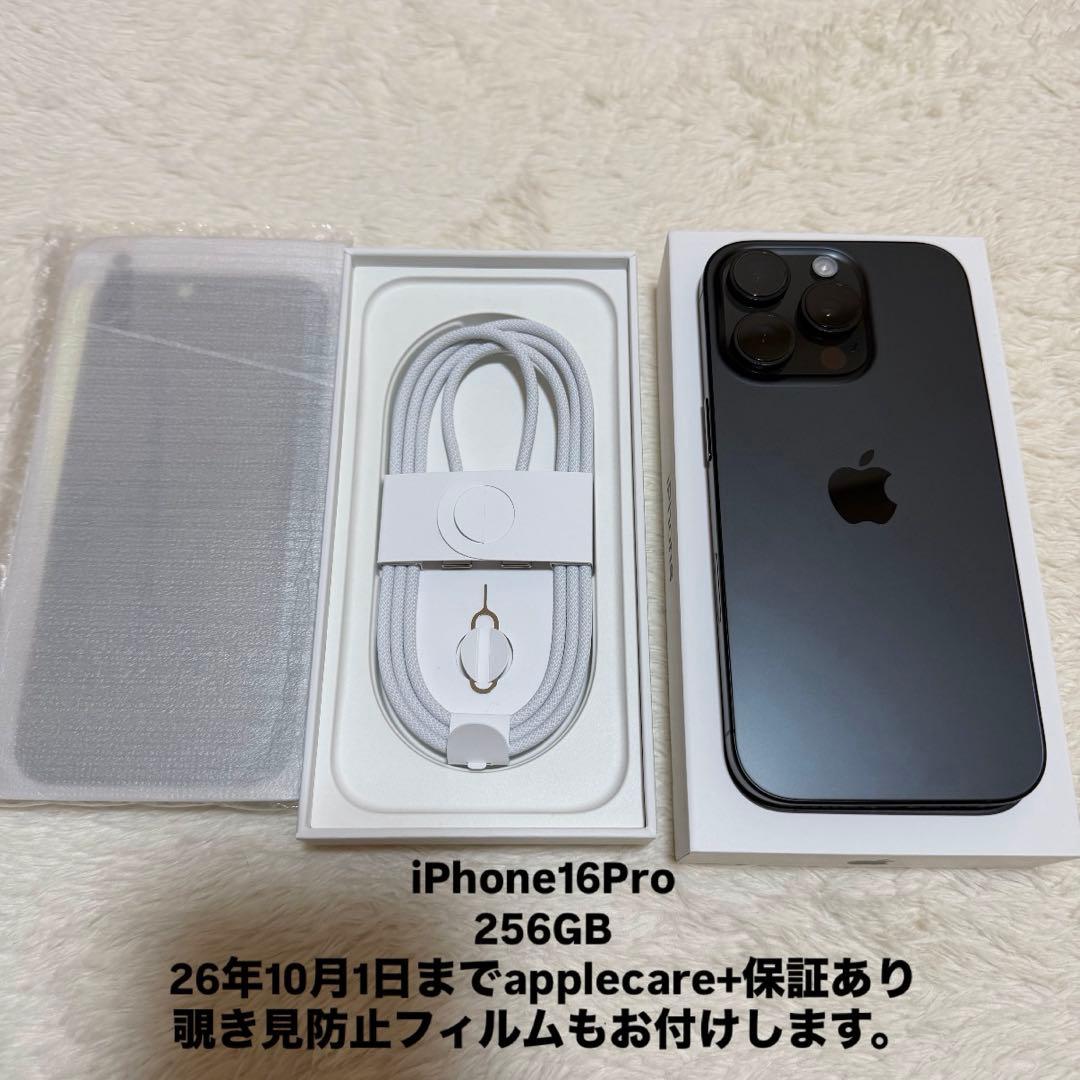 iPhone16Pro ブラックチタニウム