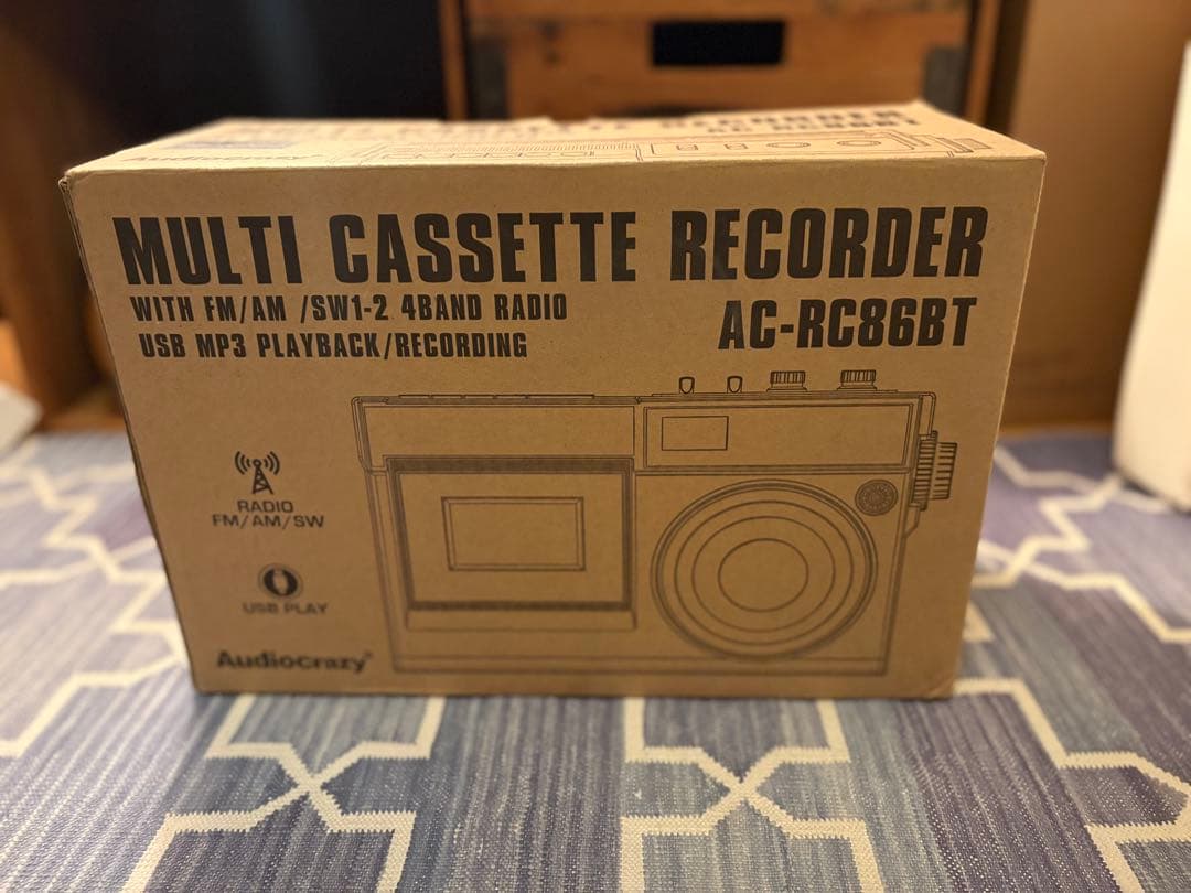 Audio Crazy 80s boombox （モノラル）