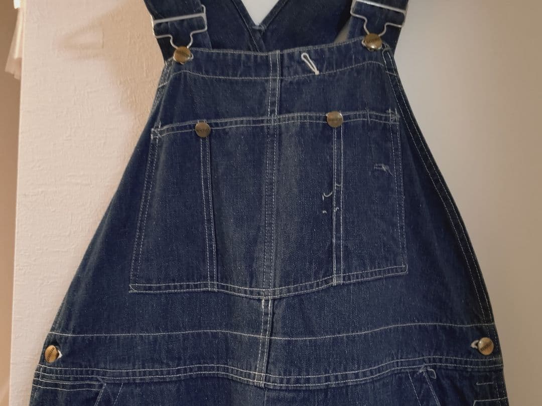 50S ヘラクレス オーバーオール グッドサイズ オリジナルレングス まっ紺