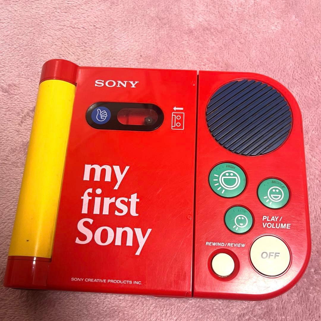 ポータブルプレーヤー my first sony TPM-8000