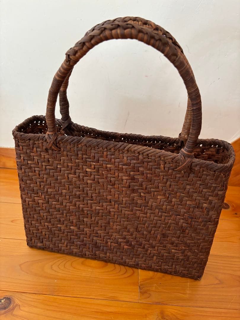 か*ん様 山葡萄のかごバッグ 小