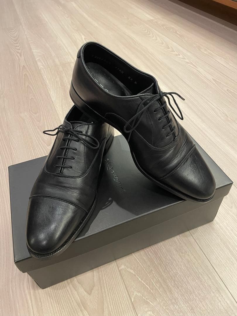 極美品　REGAL 11KR ビジネスシューズ 25.0㎝　3E 本革ブラック