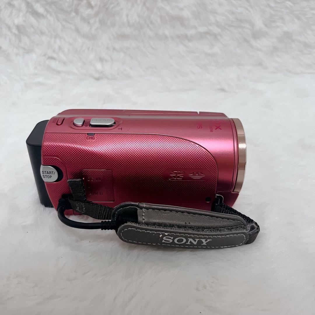 【極美品】 SONY HDR-CX270V ビデオカメラ ピンク デジタルカメラ