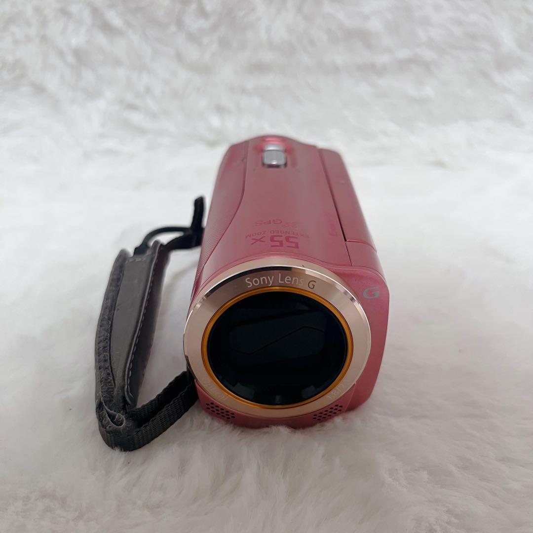 【極美品】 SONY HDR-CX270V ビデオカメラ ピンク デジタルカメラ