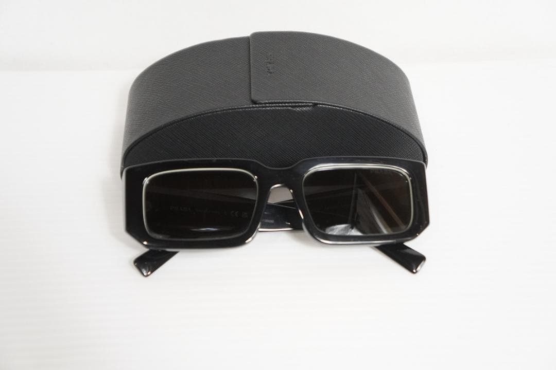 美品 正規 PRADA Symbole sunglasses 1027P▲