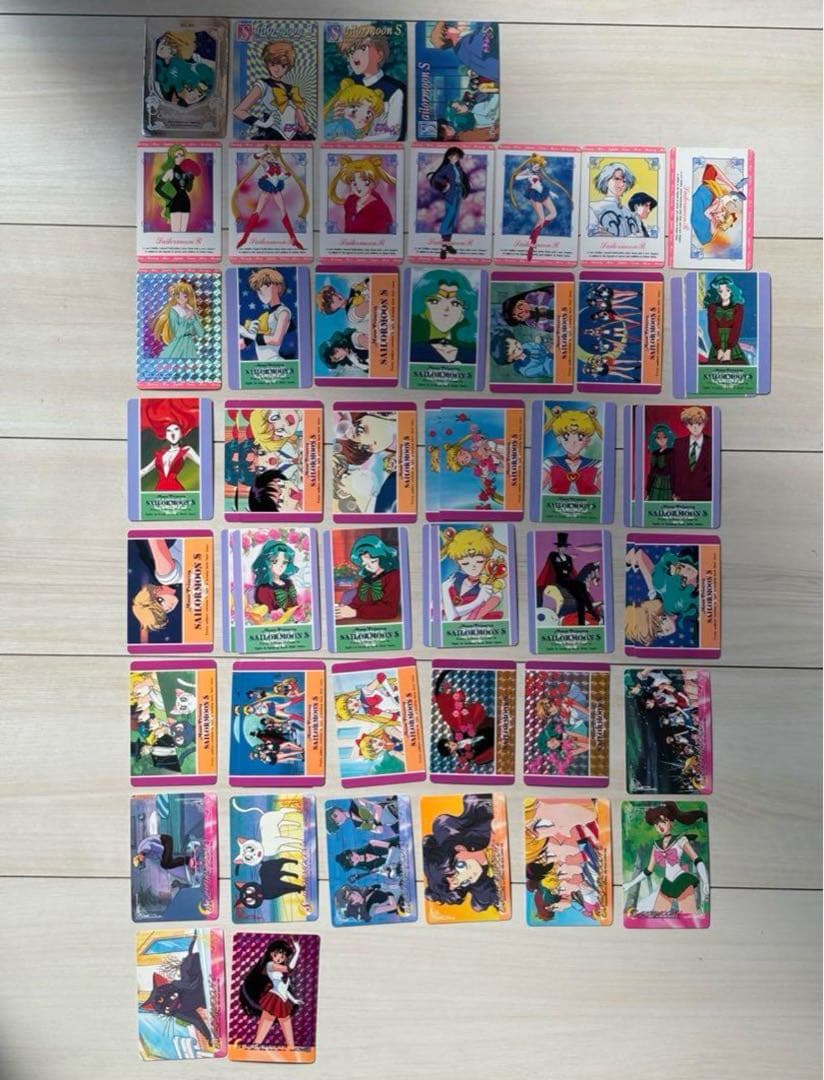 セーラームーンカードダス　300枚越え（被りあり）