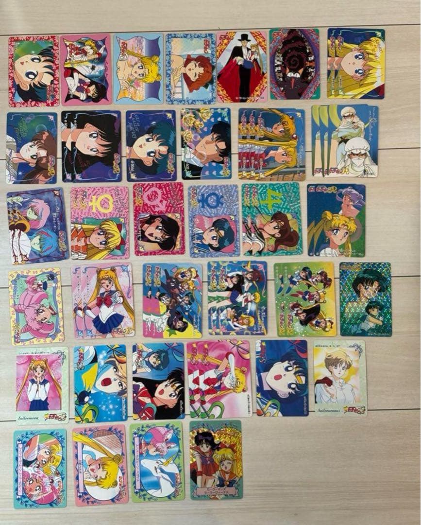 セーラームーンカードダス　300枚越え（被りあり）