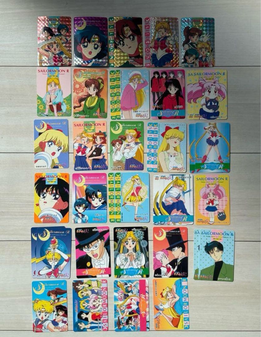 セーラームーンカードダス　300枚越え（被りあり）