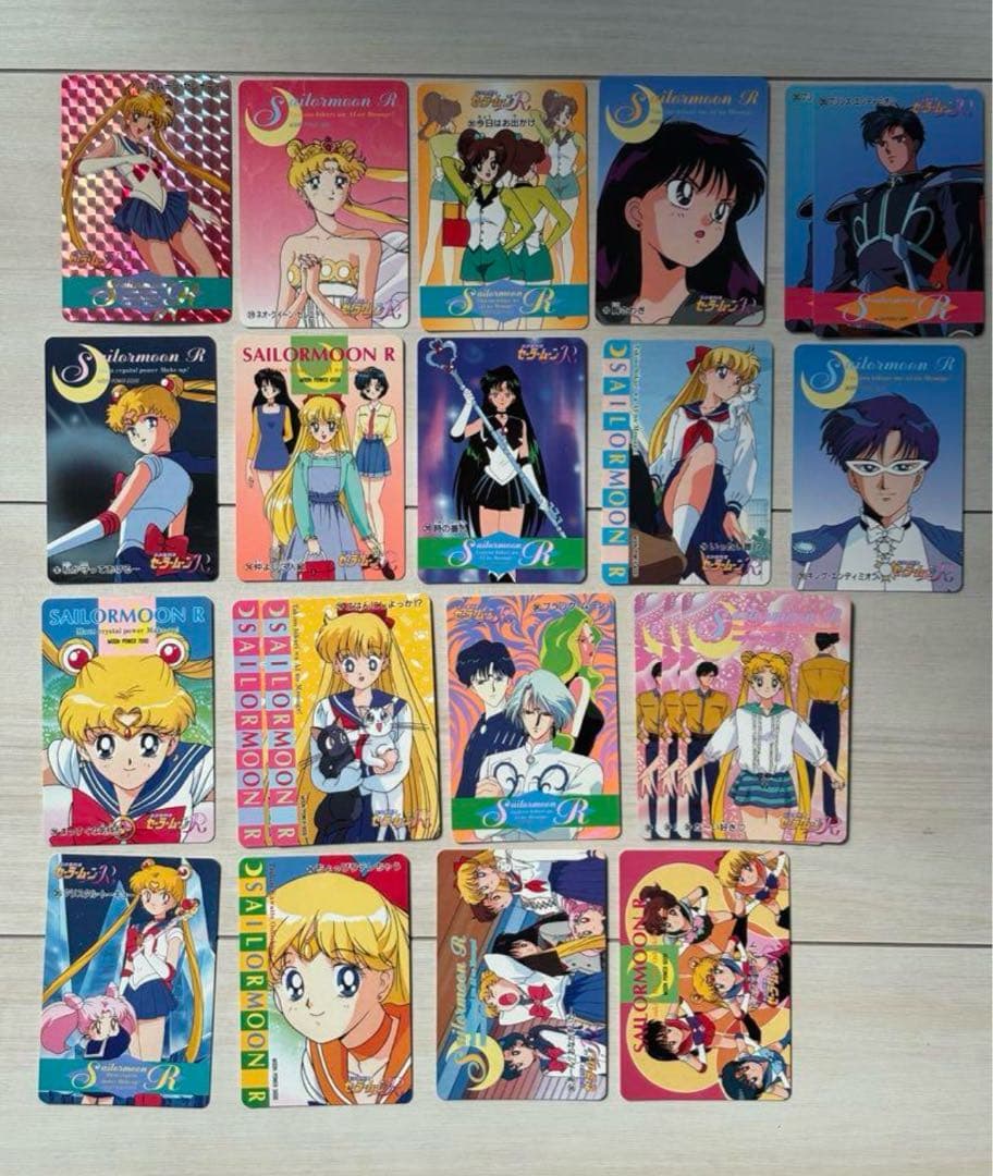 セーラームーンカードダス　300枚越え（被りあり）