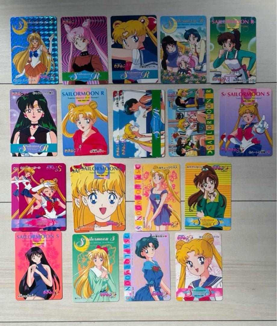 セーラームーンカードダス　300枚越え（被りあり）