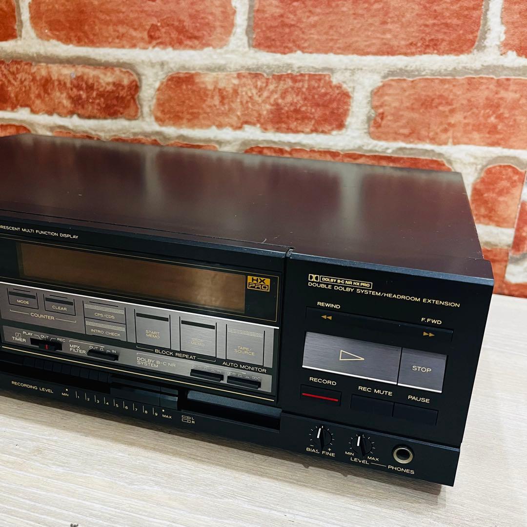 K3272【TEAK】カセットデッキ V-770（1986年発売）